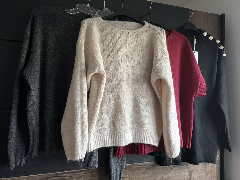Paka zestaw swetrów 5 sztuk Minouu Made in Italy Kid Mohair UNI