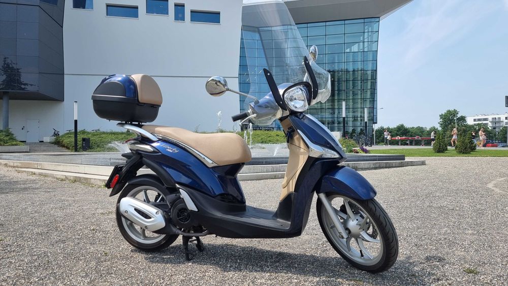 Piaggio Liberty 125 idealny, garażowany, mało pali, niski przebieg