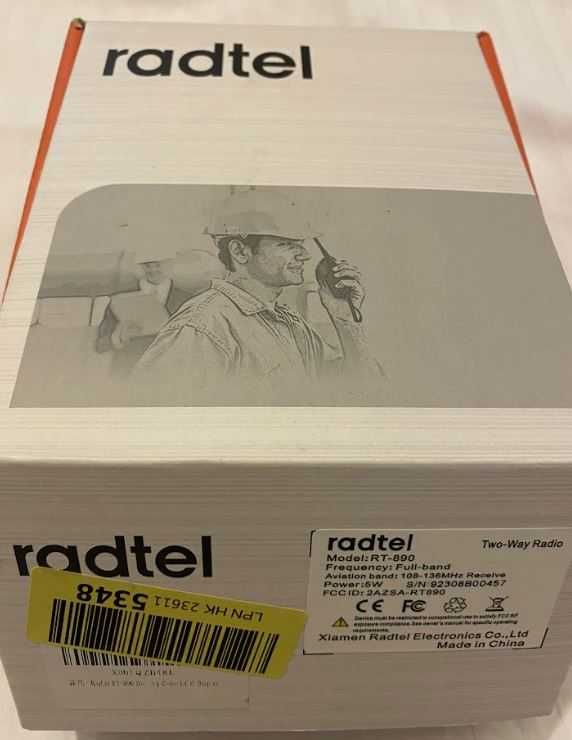 RADTEL-890 - amatorska radiostacja ręczna / Walkie Talkie