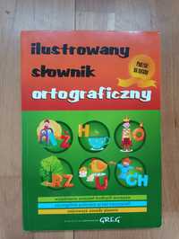 Książka do ortografii dla dzieci ilustrowany słownik ortograficzny