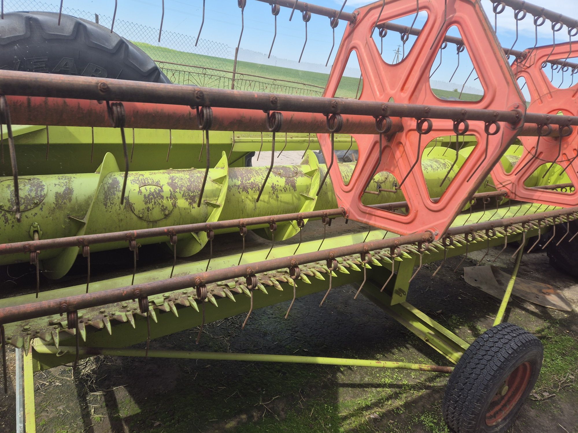 Heder claas lexion seria 400 4.5m