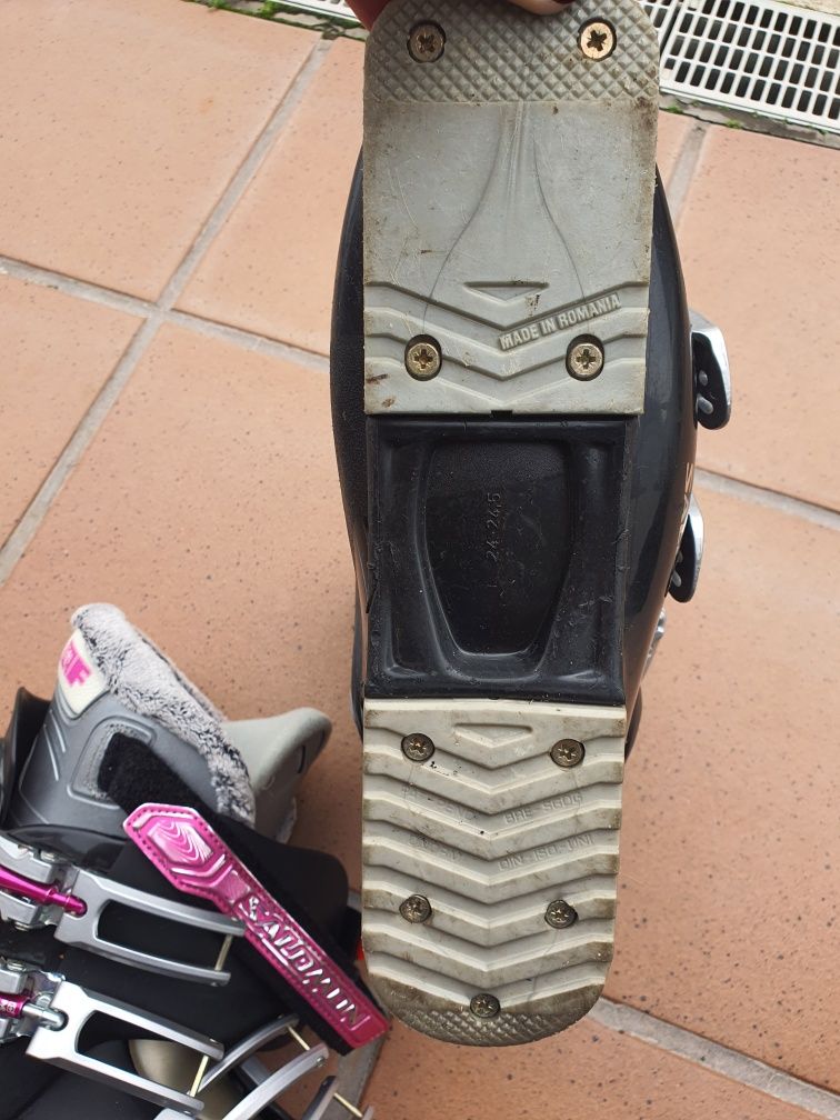 Botas de Ski Salomon senhora e saco para transporte