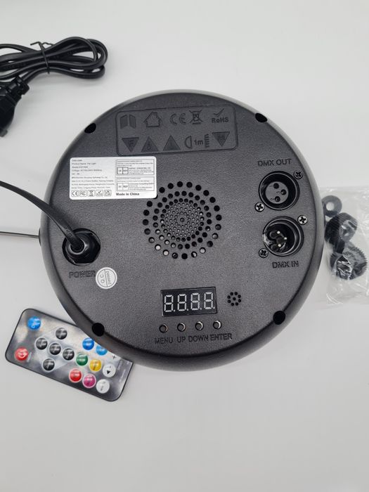 36 świateł światła LED RGB do klubu wesele imprezę DMX pilot