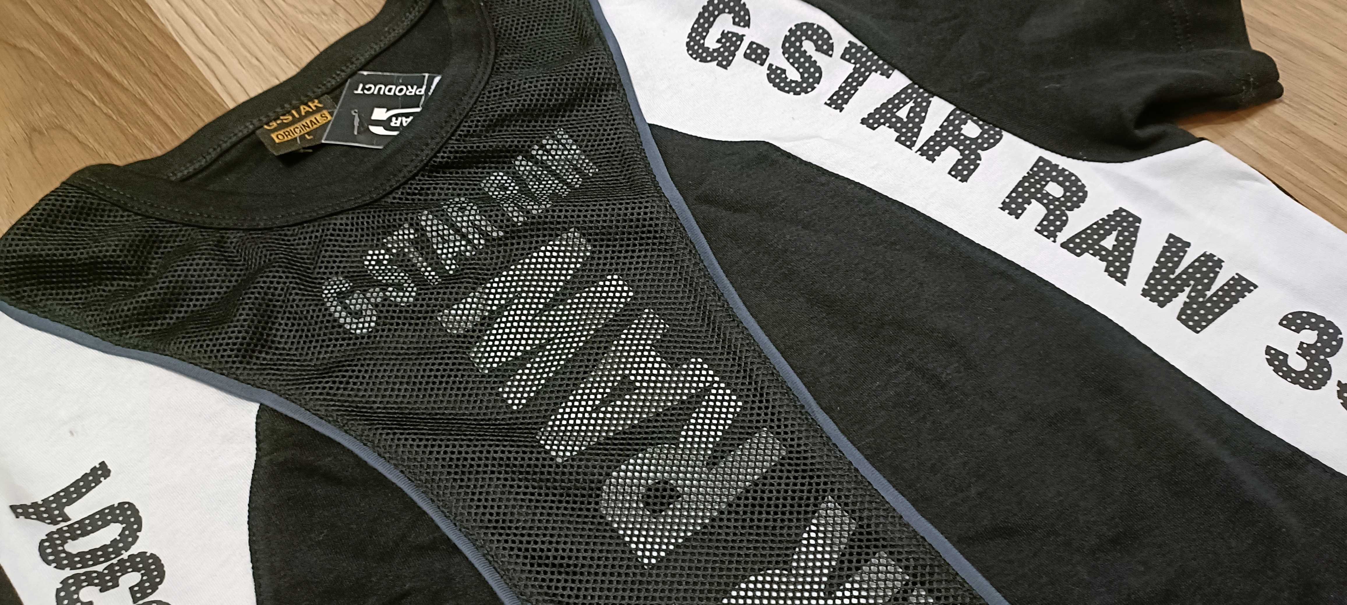 Nowy T-shirt od G-Star Raw - rozmiar L slim fit