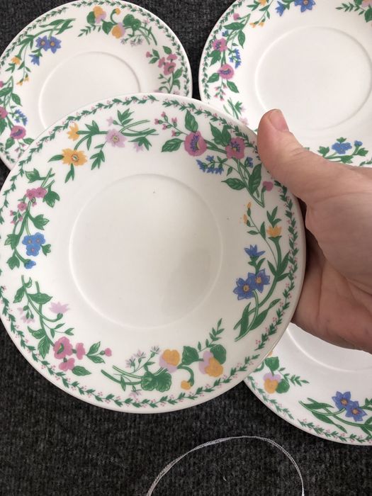 Тарелки винтажные фарфор