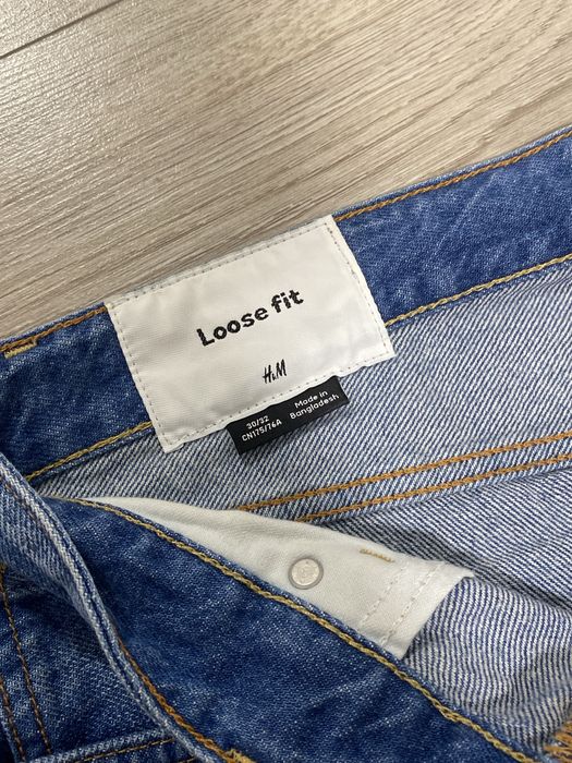 джинси H&M унісекс, сині