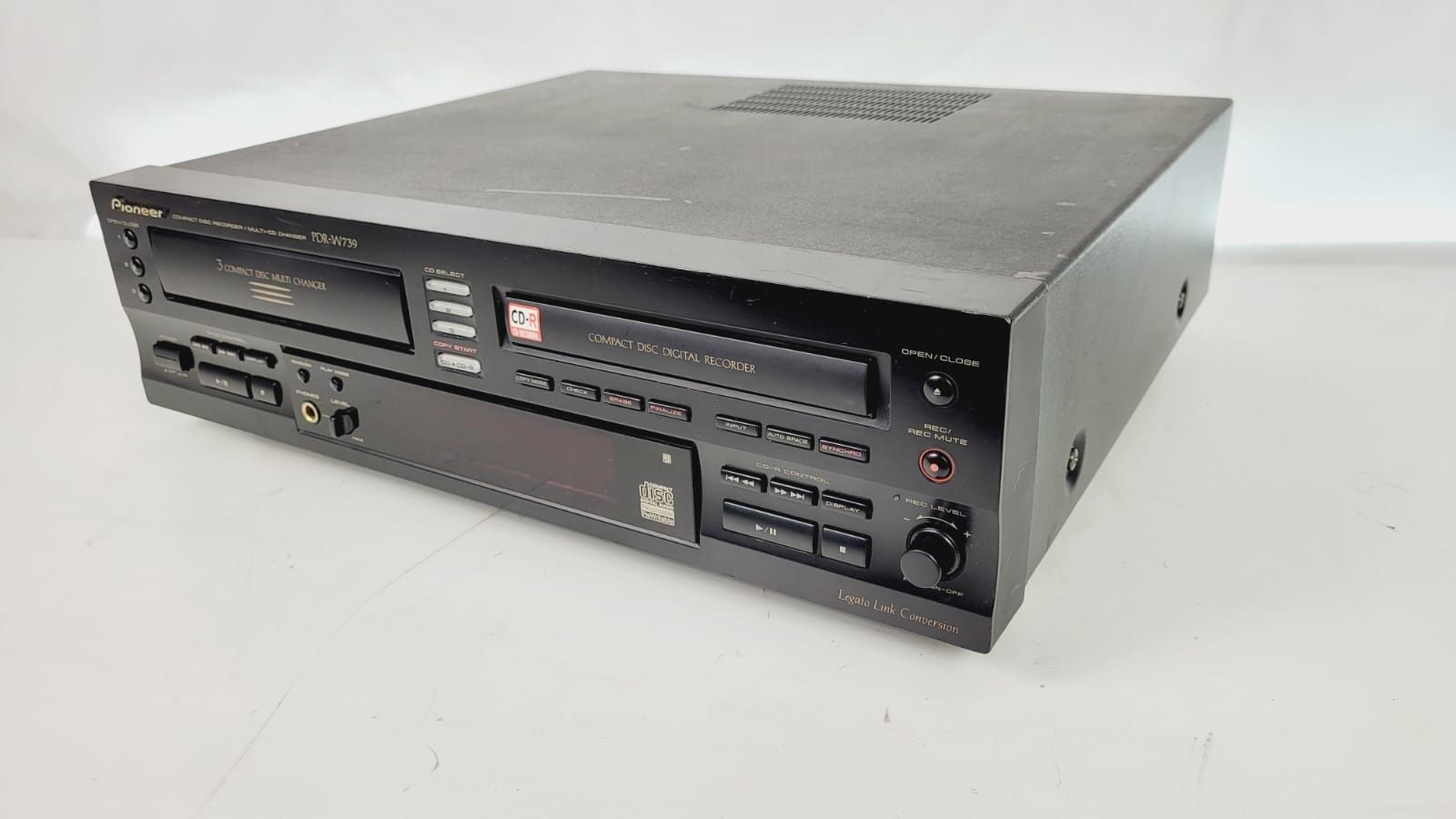 Pioneer PDR W 739 nagrywarka cd r odtwarzacz 3 płyty zmieniarka