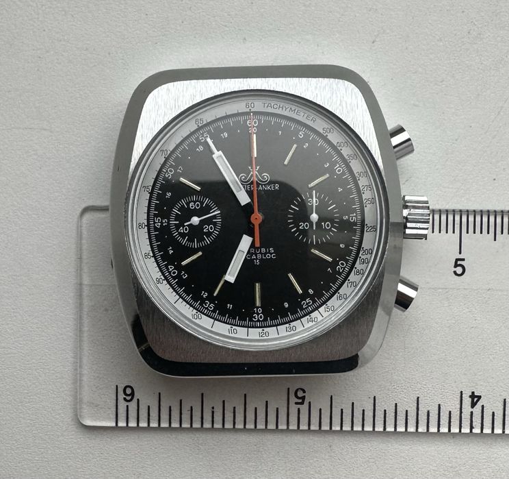 Хронограф механічний Mister Anker 1971р(новий!)