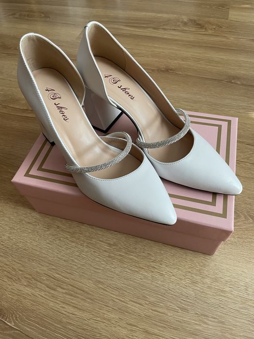 Туфлі жіночі білі 4S Shoes