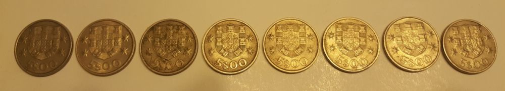 Moedas de 5 Escudos