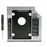 Kieszeń na drugi Dysk 2,5 SATA HDD SSD 12,7mm z Napędu DVD do Laptop !
