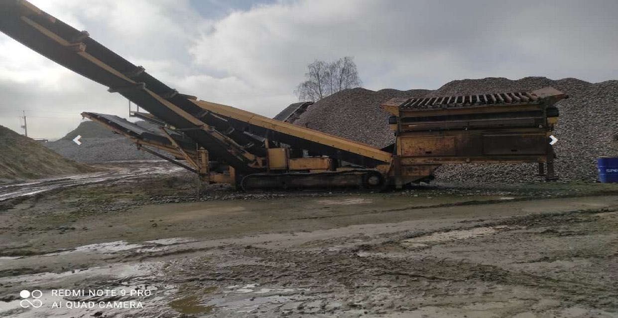 Mobilny Przesiewacz Zeppelin Cat powerscreen