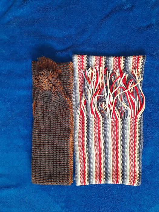 Шарф, шапка, шарф-капюшон