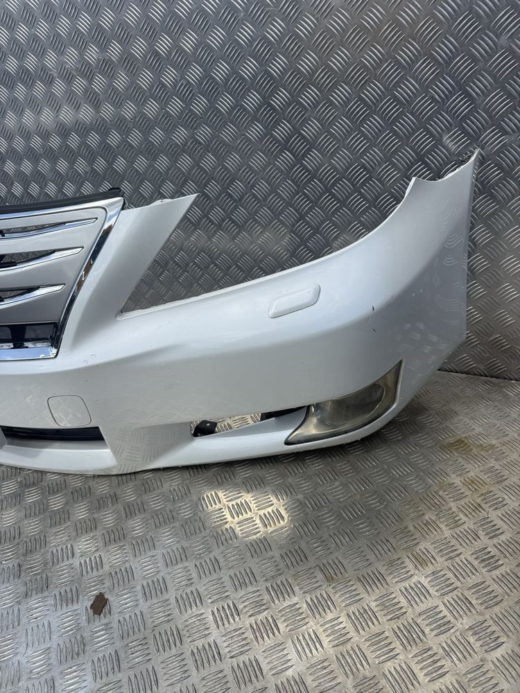 Zderzak przod, przedni Lexus LS600H, kompletny grill, spryski