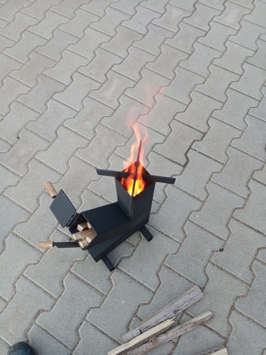 Piec , piecyk rakietowy , koza , grill , kuchenka
