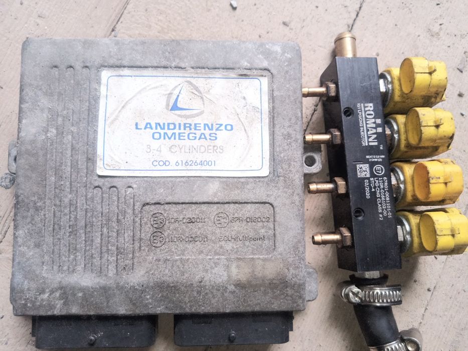 Продам газовую установку 4 поколения б/у