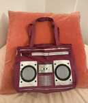 Mala ombro tipo totebag rádio