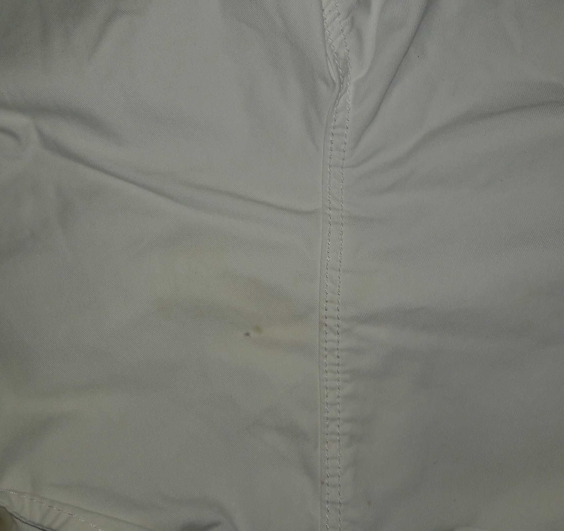 Białe spodenki szorty jeansy Tommy Hilfiger M 33