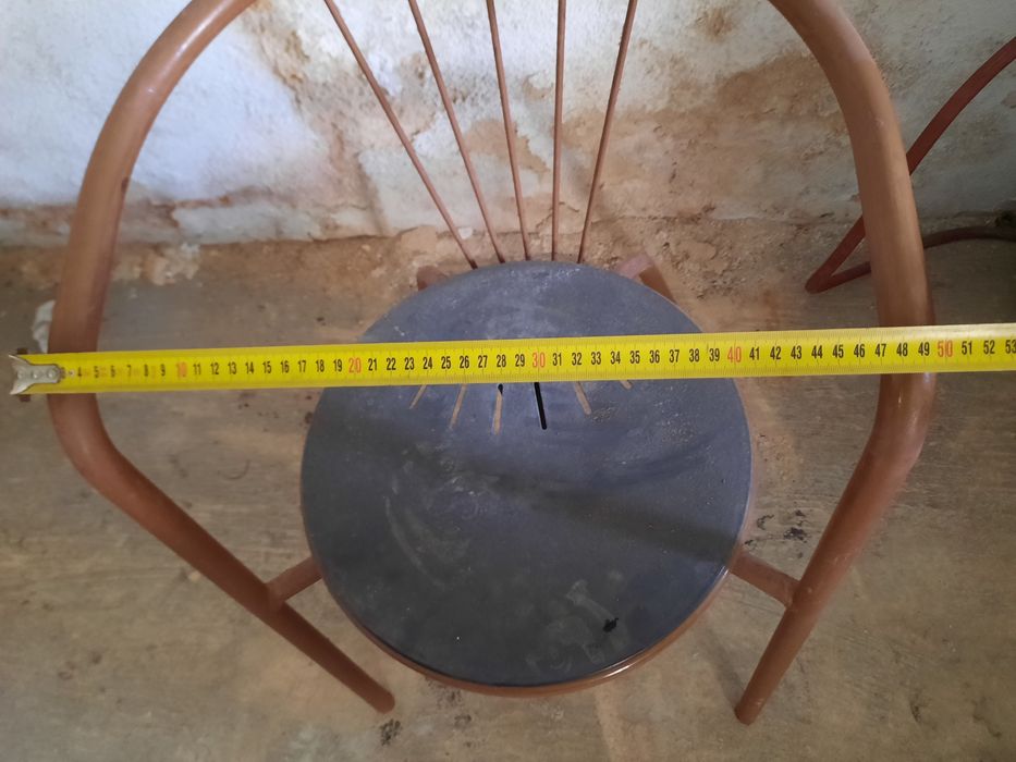 Cadeiras de metal - Usadas