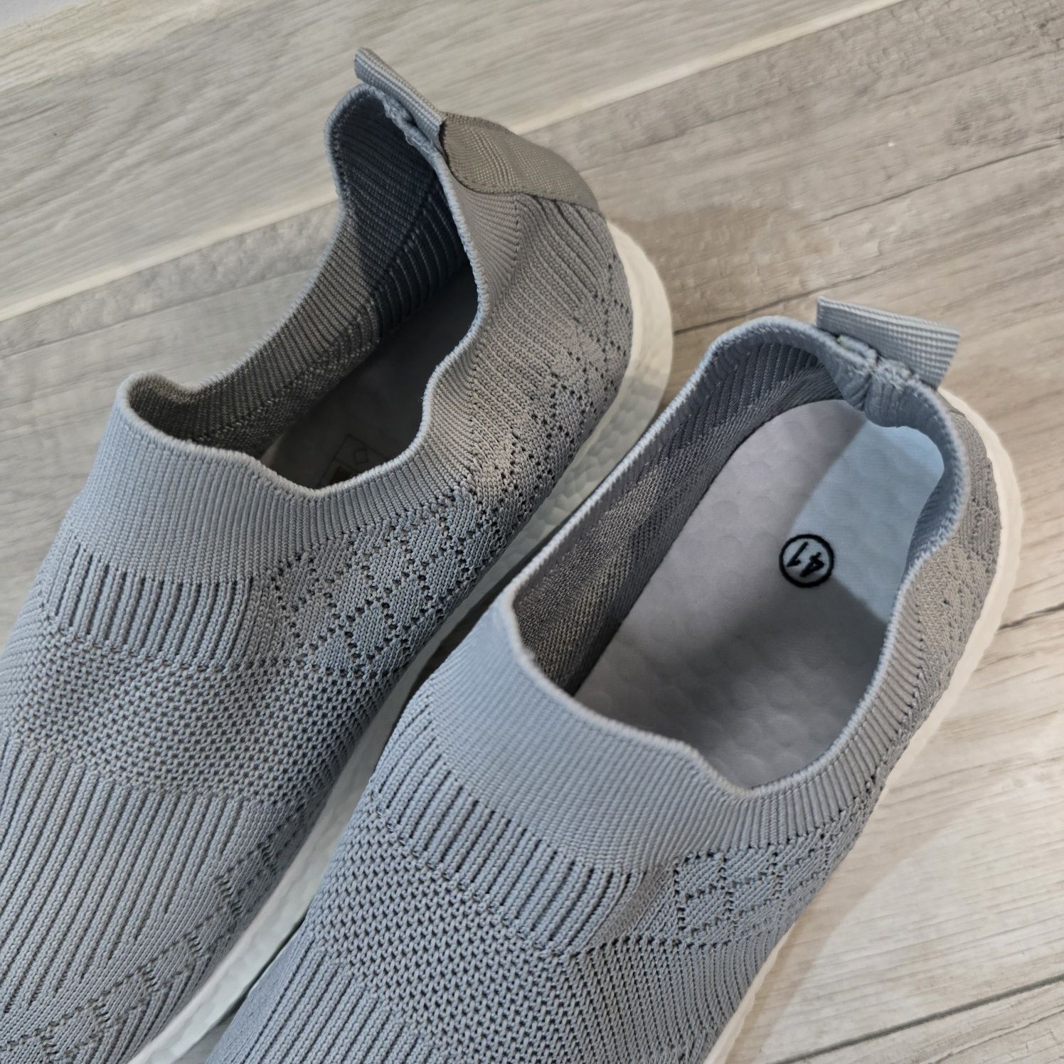 Szare trampki tenisówki sportowe materiałowe 37,39,40,41