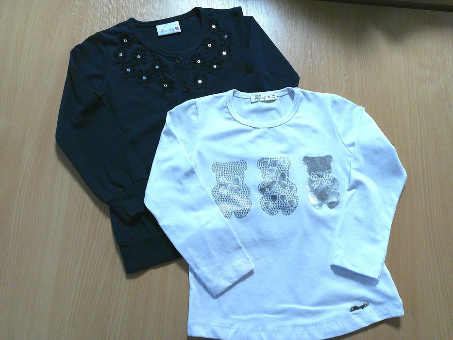 Bluzka i sweterek dziewczęcy 98 Barmy