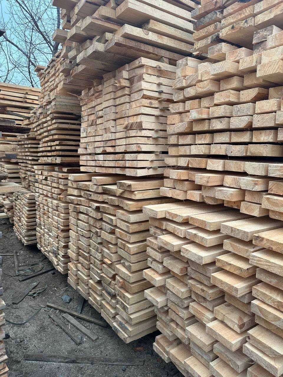 Стропила 50*200*6м. Дошка брус обрізна сосна. Оперативна доставка