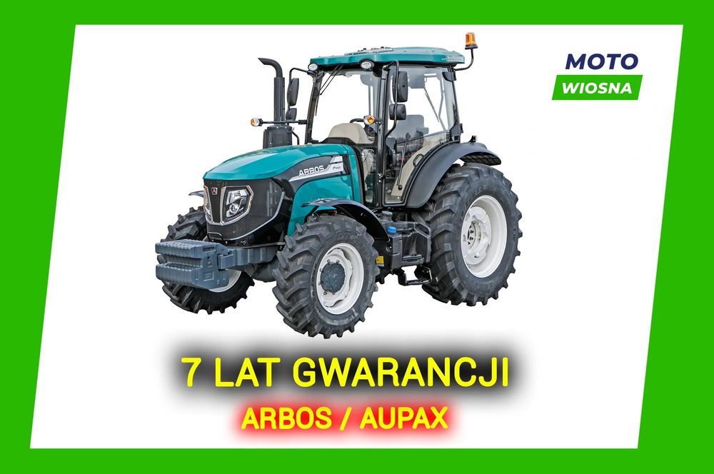 ARBOS Ciągnik rolniczy 4100 7 LAT GWARANCJI  Ciągnik rolniczy 100 KM Arbos 4100 z 7letnią gwarancją bez limitu
