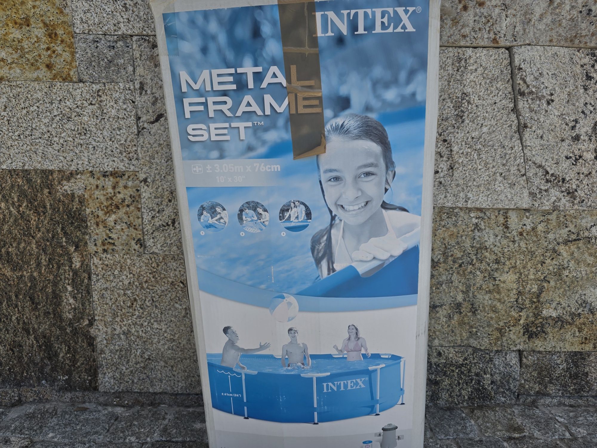 Piscina Intex 3M x 76cm