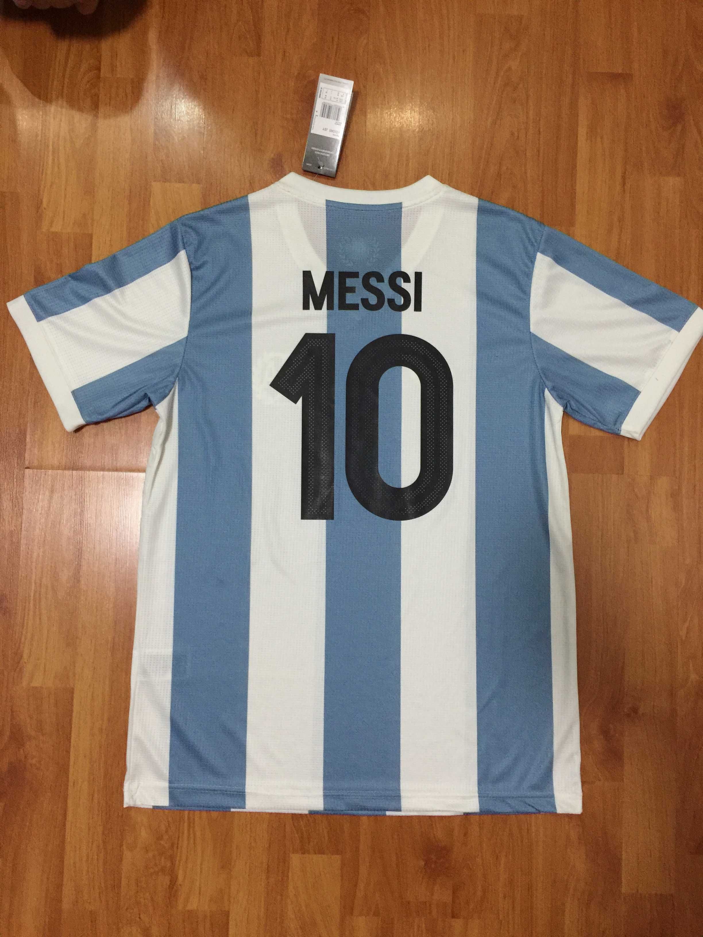 Nowa koszulka Adidas Argentina Home 50th Messi No. 10 R.M