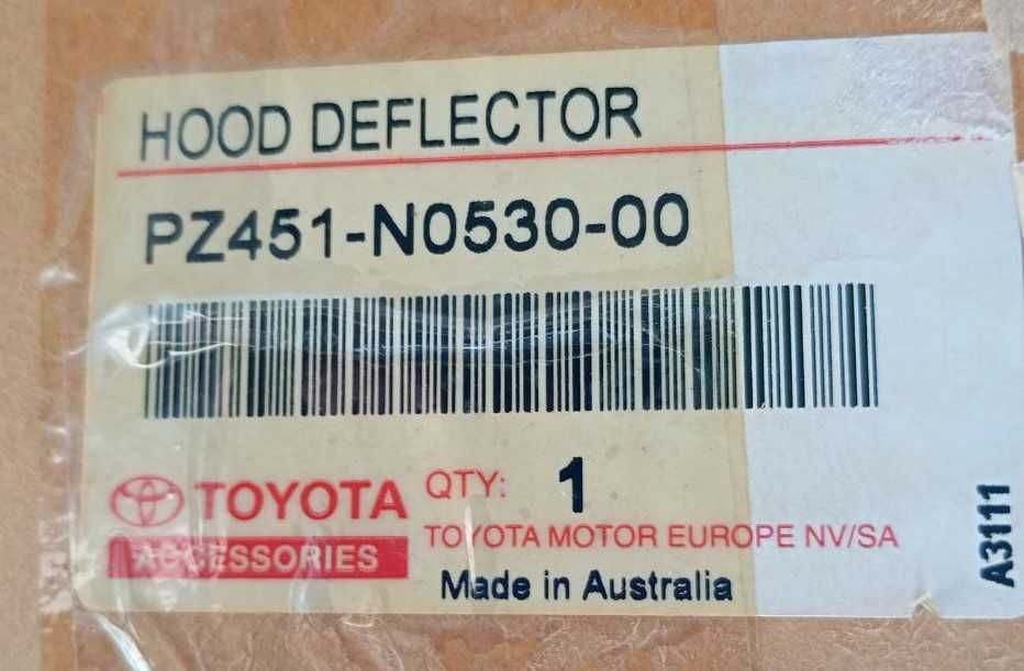 Продам Мухобійка Капоту Toyota HILUX