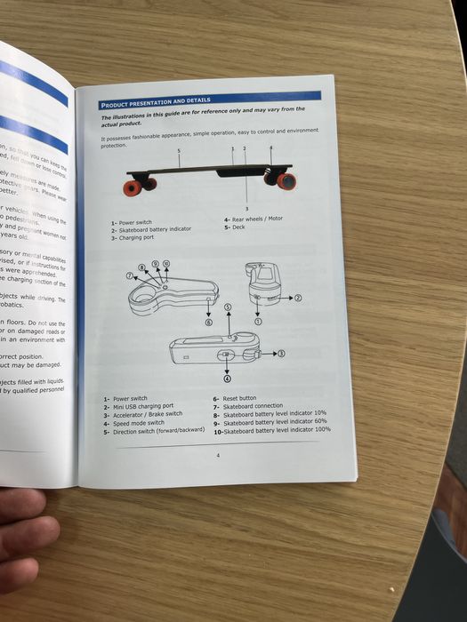 Skate elétrico Urban Glide X-Roll NOVO