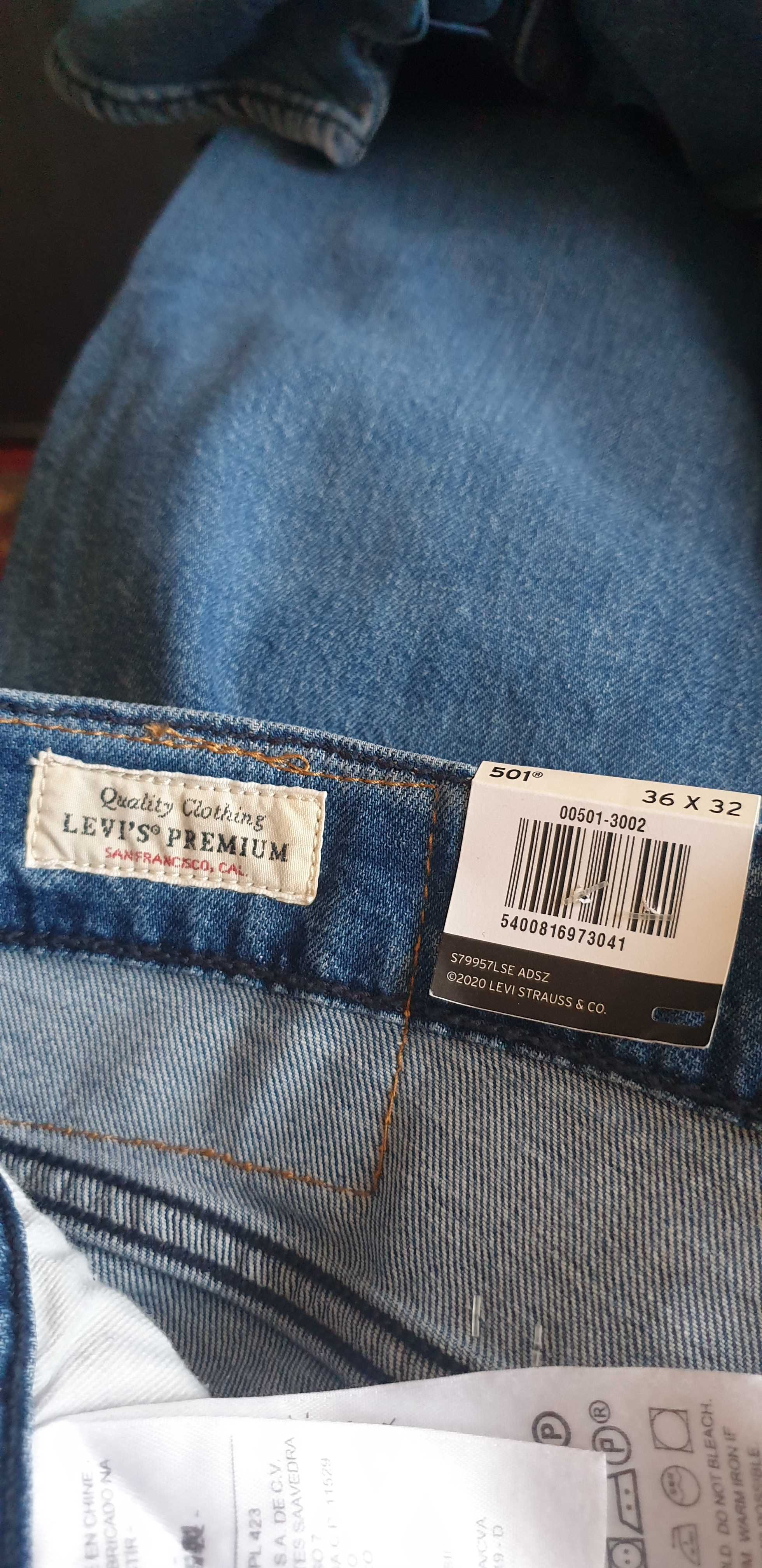 Spodnie Dzinsy Jeansy 501® LEVI'S® Orginal