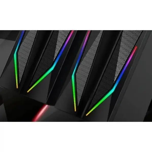 Проводные колонки MUSIC DJ M-110A, колонки с подсветкой RGB
