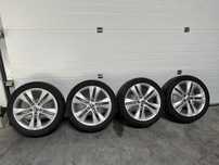 OPONY+Alufelgi felgi 18&quot; Opel Astra IV J Zafira C 5x115 ET46 8J ABBU AAB6 ABG8