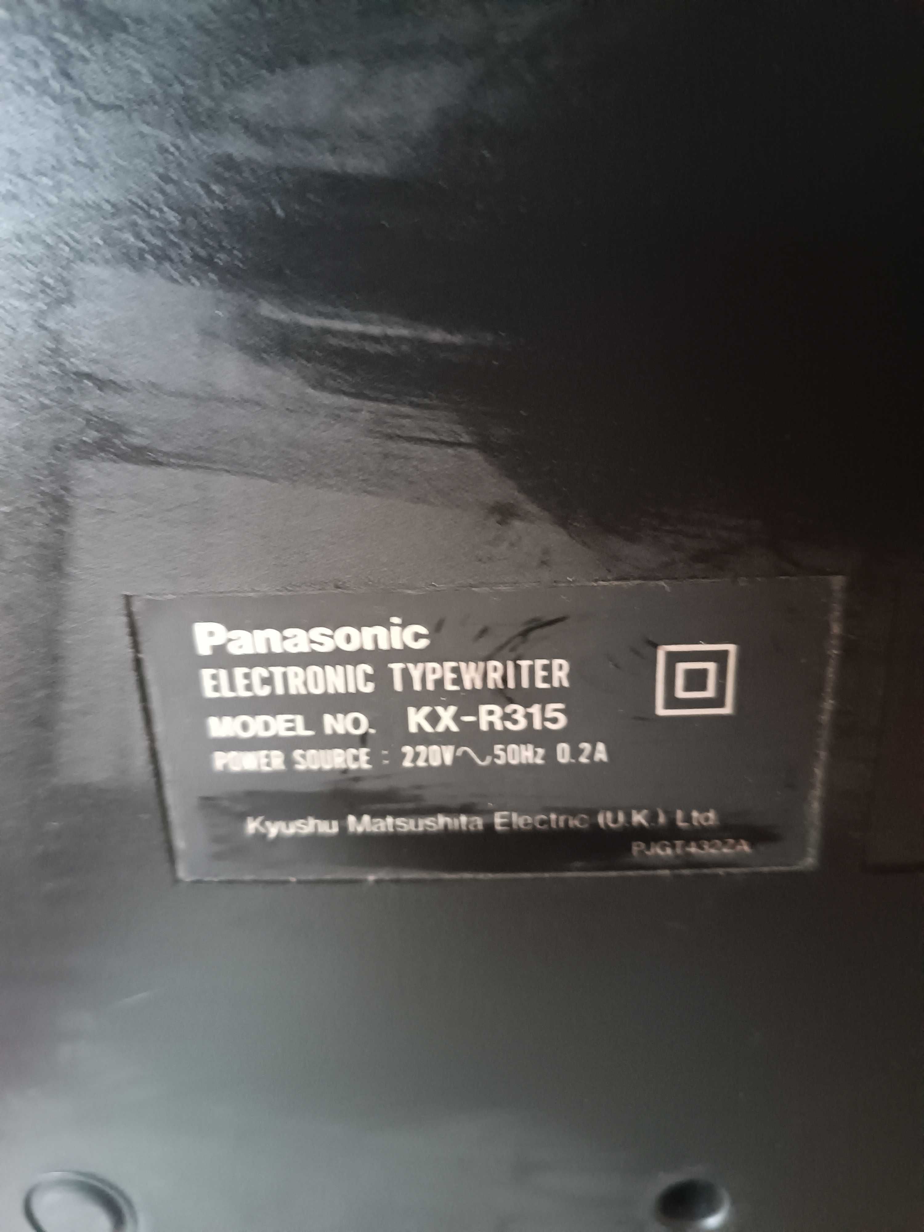 Máquina de escrever Panasonic