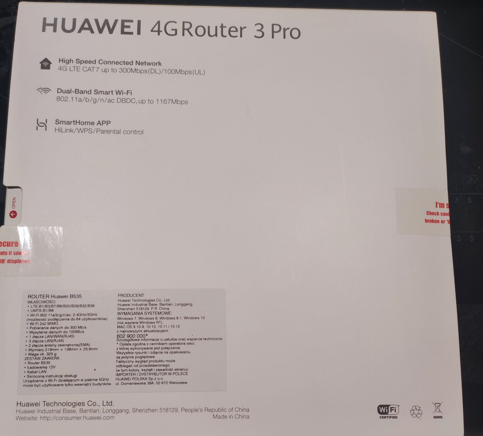 Router Huawei używany