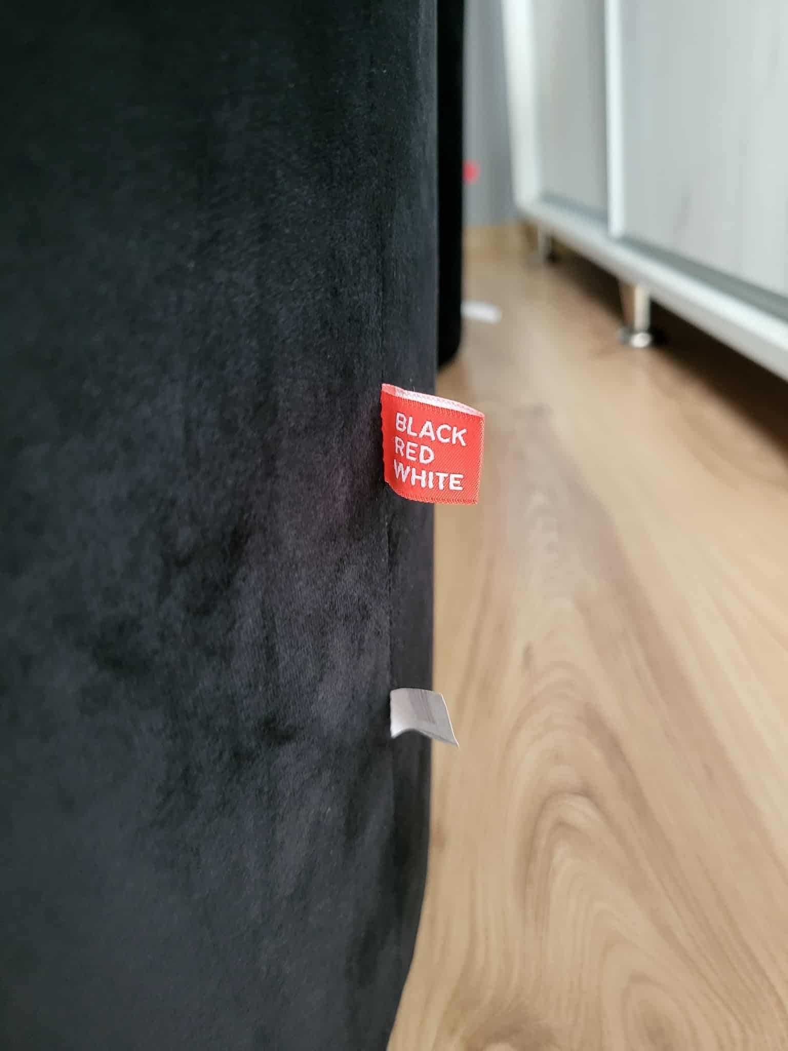 Fotele Orion Black Red White