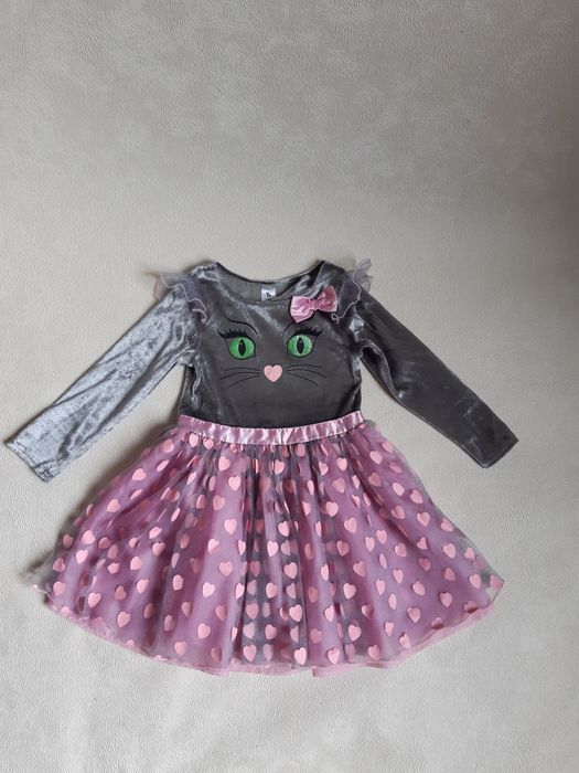 Карнавальна сукня  кішка,киця,кицюня 3-4р Tu