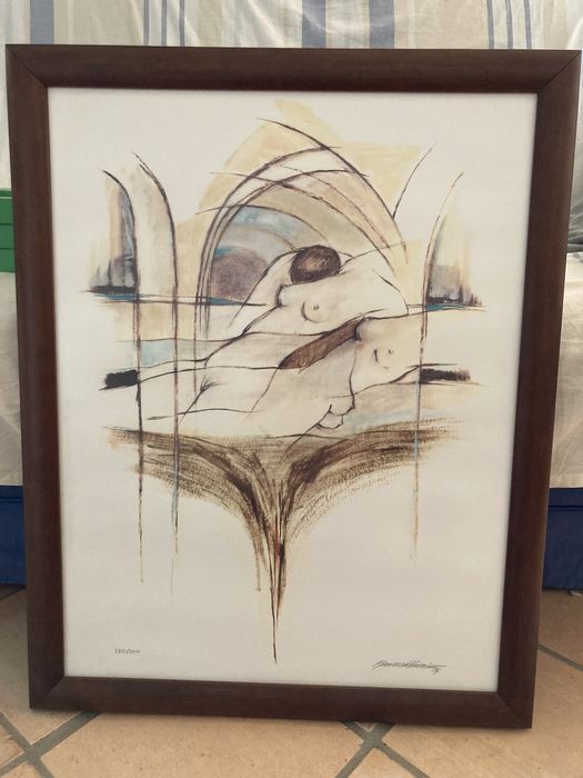 Serigrafia emoldurada