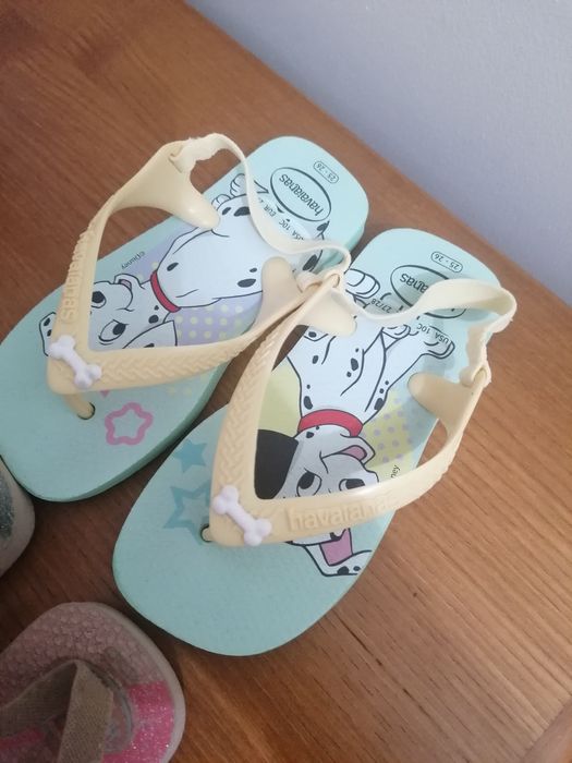2 pares de havaianas
