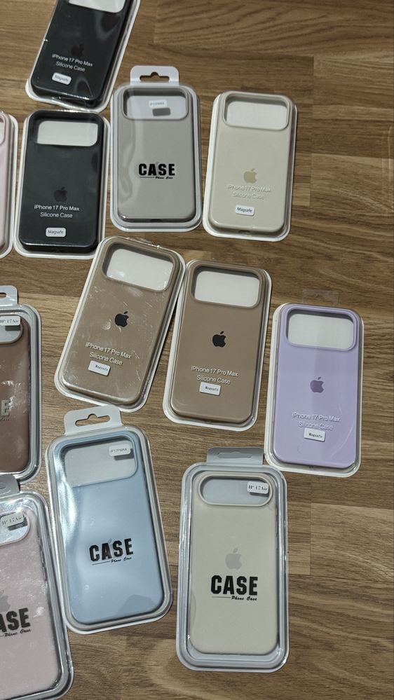 Capas iPhone MagSafe 17 Pro Max, Pro e Air
