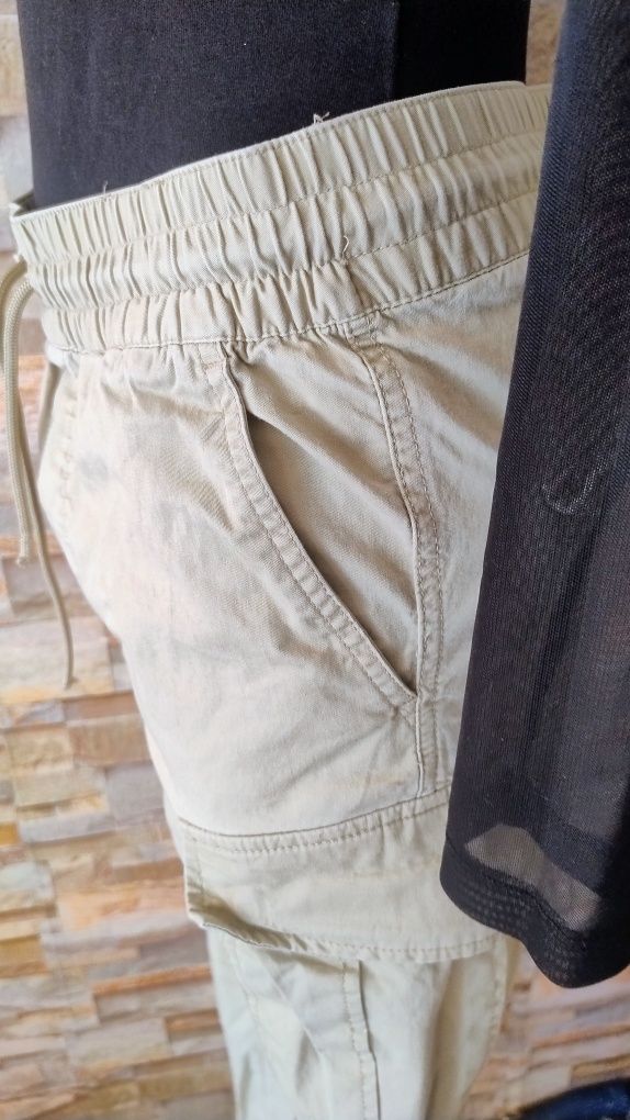 Spodnie cargo bojówki jogger rozmiar XS Oversize