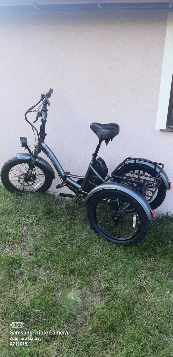Rower Elektryczny na trzech kołach