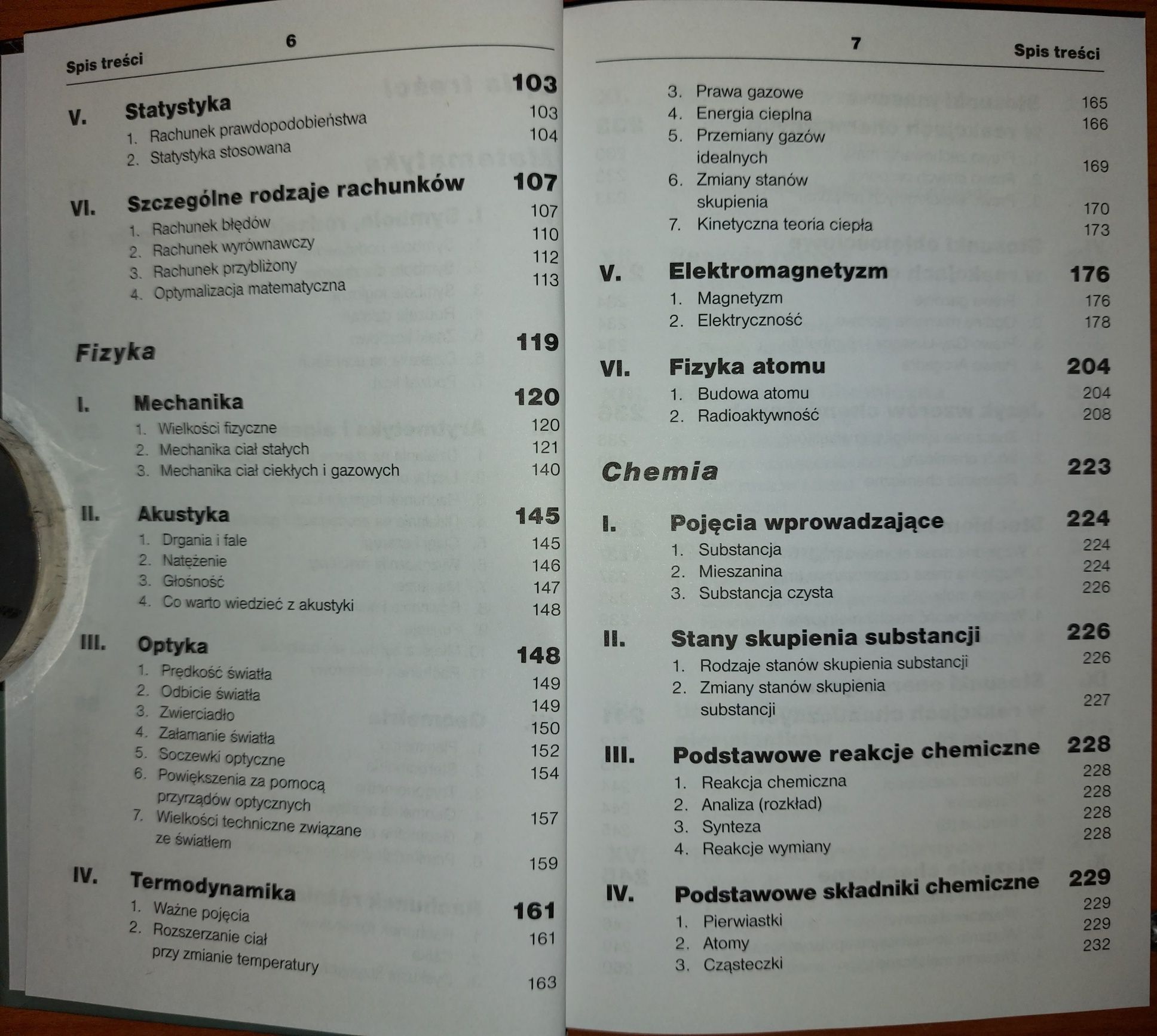 Słownik matematyki, fizyki i chemii nieorganicznej