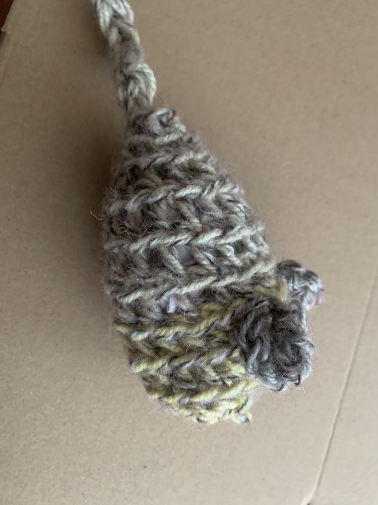 Zabawka dla kota kocimietka myszka Handmade