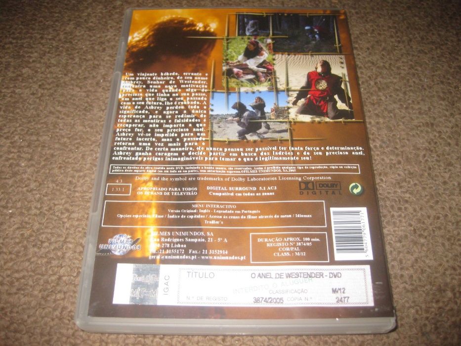 DVD "O Anel de Westender"
