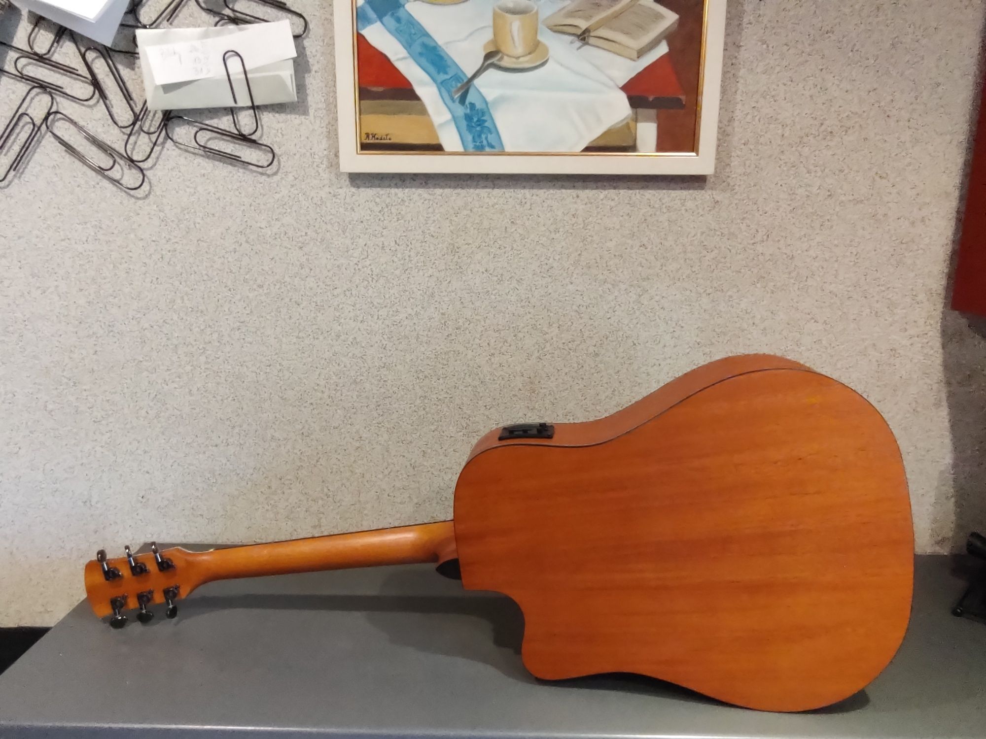 NOWA ArsNova AN-450 CEQ M gitara elektroakustyczna All mahogany !!