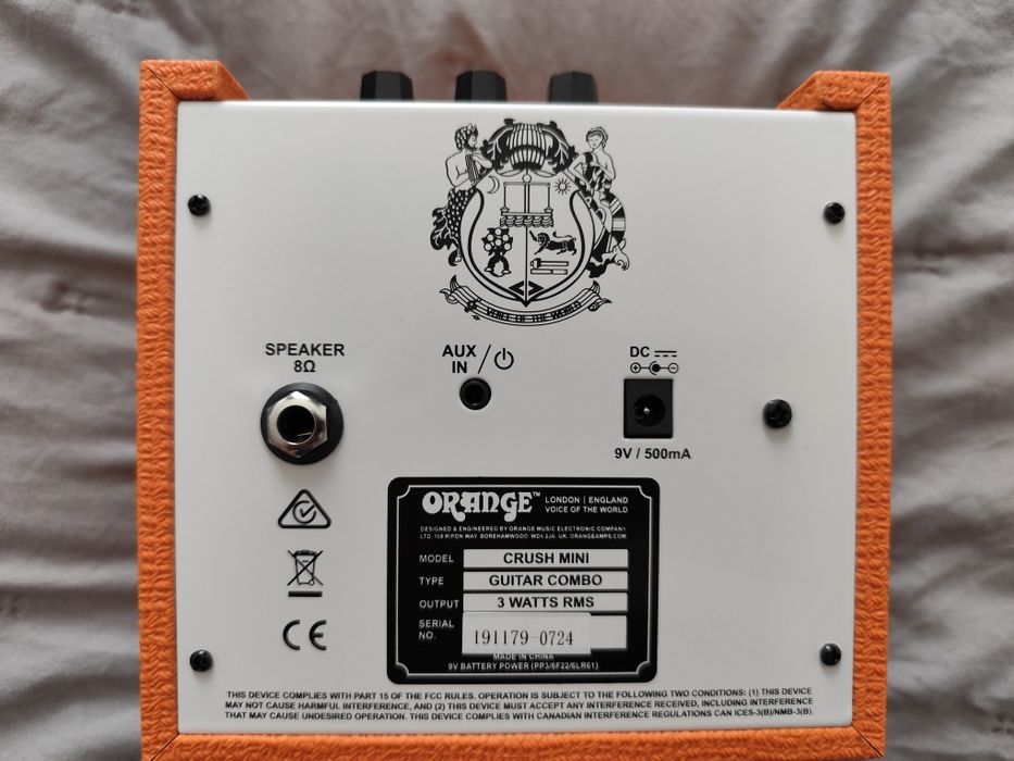 Wzmacniacz gitarowy Orange Crush Mini