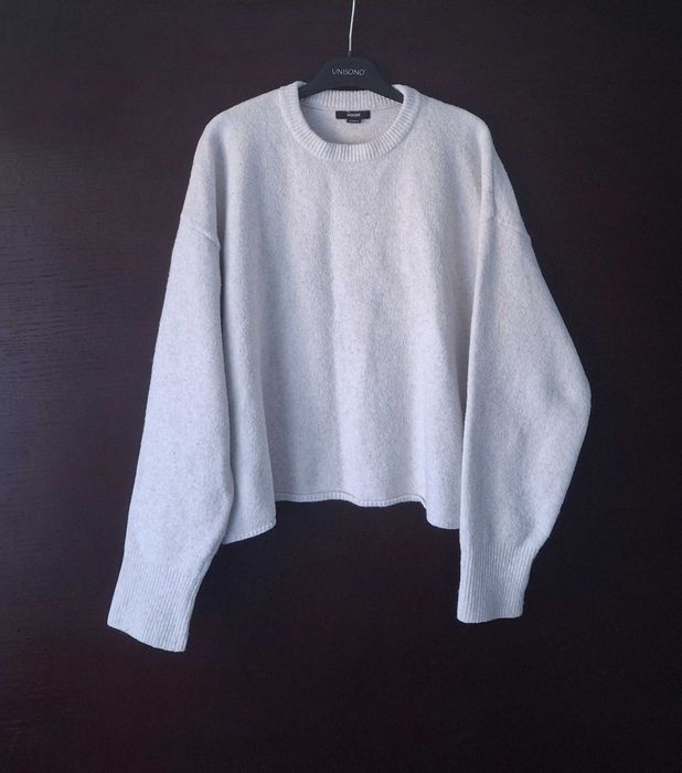 HOUSE ciepły sweter damski oversize delikatny beż S 36 / 38