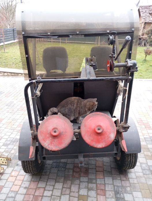 Адаптер-причіп до мотоблока